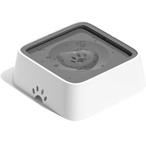 SMARTELF Dog/Cat Slow Water Feeder Dispenser Water Bowl No-Spill - 70oz/2L